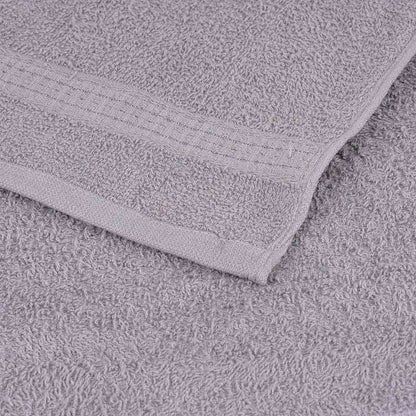 vidaXL Sauna Towels 4 pcs Grey 80x200 cm 360 gsm 100% Cotton
