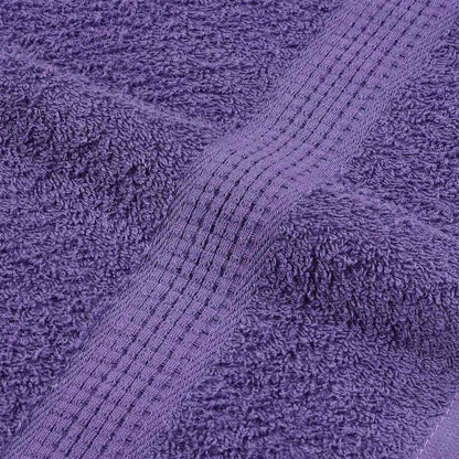 vidaXL Wash Towels "FROGN" 2 pcs Purple 30x30 cm 360 gsm