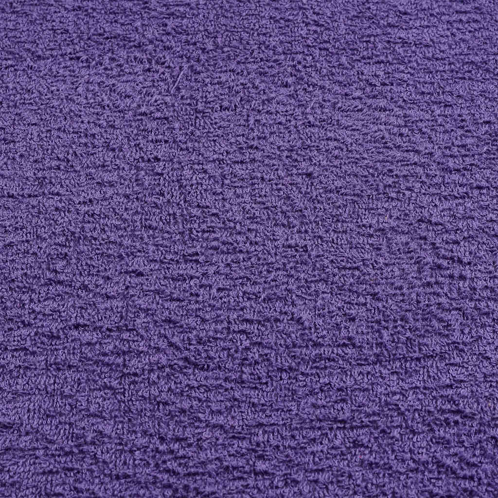 vidaXL Hand Towels "FROGN" 10 pcs Purple 50x100 cm 360 gsm