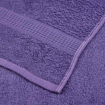 vidaXL Shower Towels "FROGN" 2 pcs Purple 70x140 cm 360 gsm