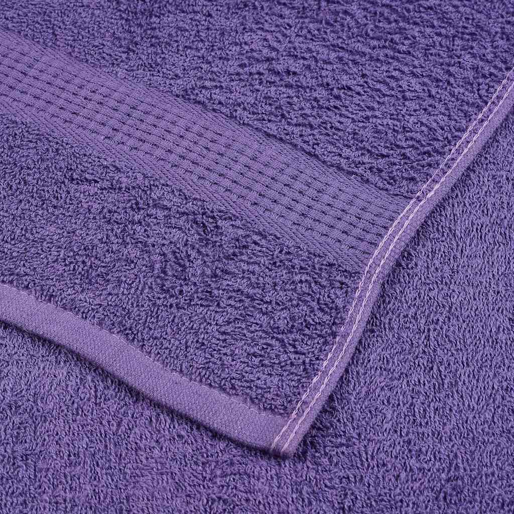vidaXL Sauna Towels "FROGN" 4 pcs Purple 80x200 cm 360 gsm