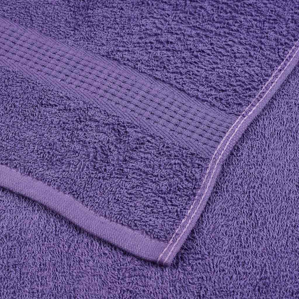 vidaXL Towels "FROGN" 4 pcs Purple 100x200 cm 360 gsm