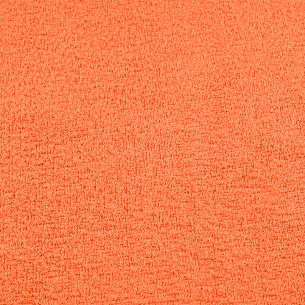 vidaXL Sauna Towels 2 pcs "FROGN" Orange 80x200 cm 100% Cotton