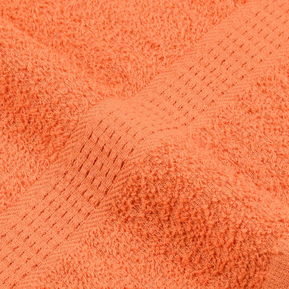 vidaXL Sauna Towels 2 pcs "FROGN" Orange 80x200 cm 100% Cotton