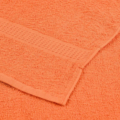 vidaXL Sauna Towels "FROGN" 4 pcs Orange 80x200 cm 360 gsm