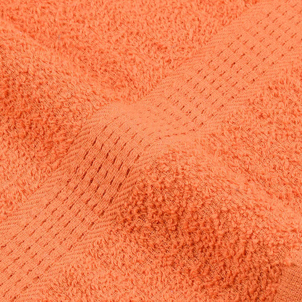 vidaXL Sauna Towels "FROGN" 4 pcs Orange 80x200 cm 360 gsm
