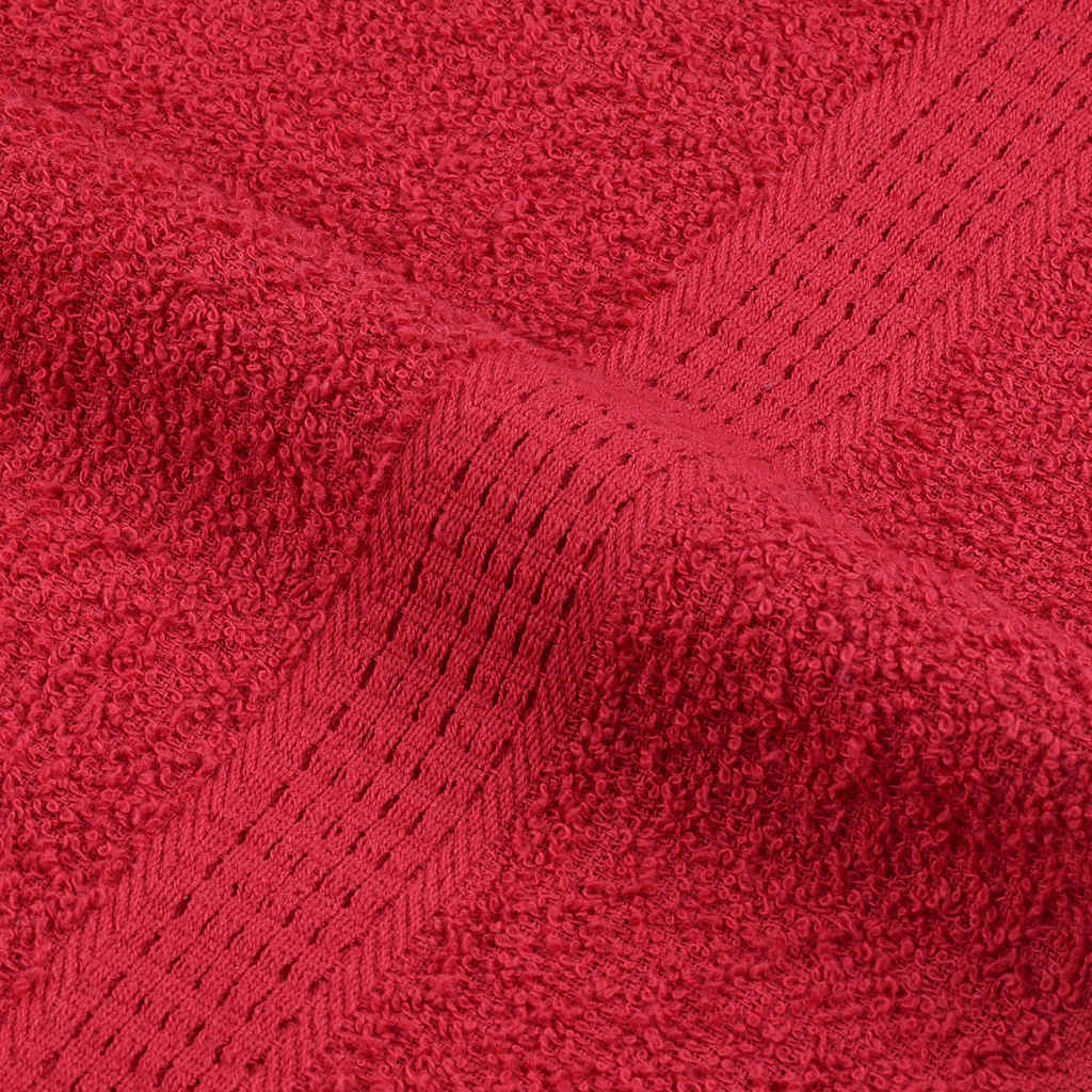 vidaXL Sauna Towels "FROGN" 4 pcs Red 80x200 cm 360 gsm
