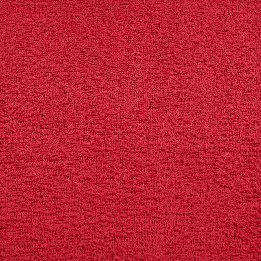 vidaXL Sauna Towels "FROGN" 10 pcs Red 80x200 cm 360 gsm
