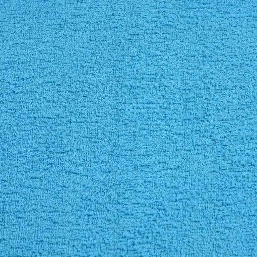 vidaXL Wash Towels "FROGN" 2 pcs Turquoise 30x30 cm 360 gsm