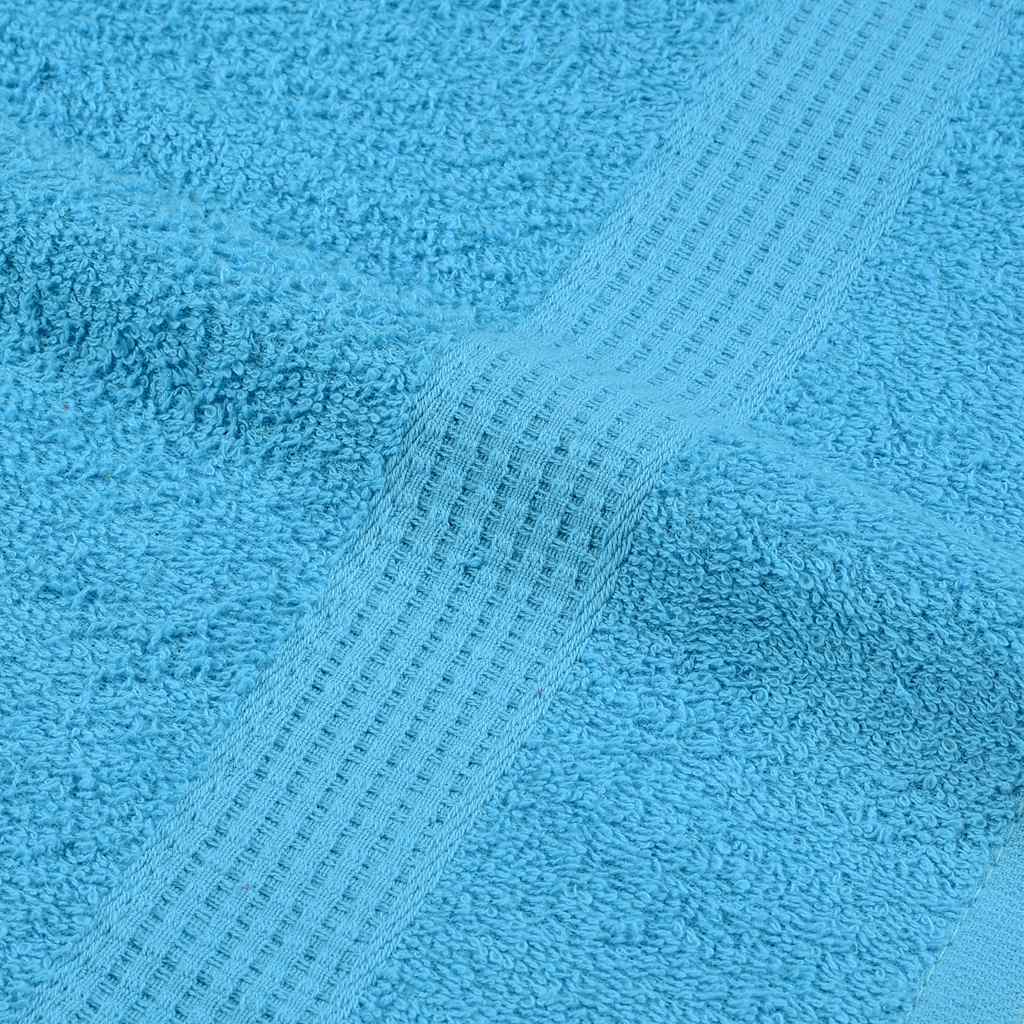 vidaXL Soap Towels 4 pcs Turquoise 30x30 cm 360 gsm 100% Cotton