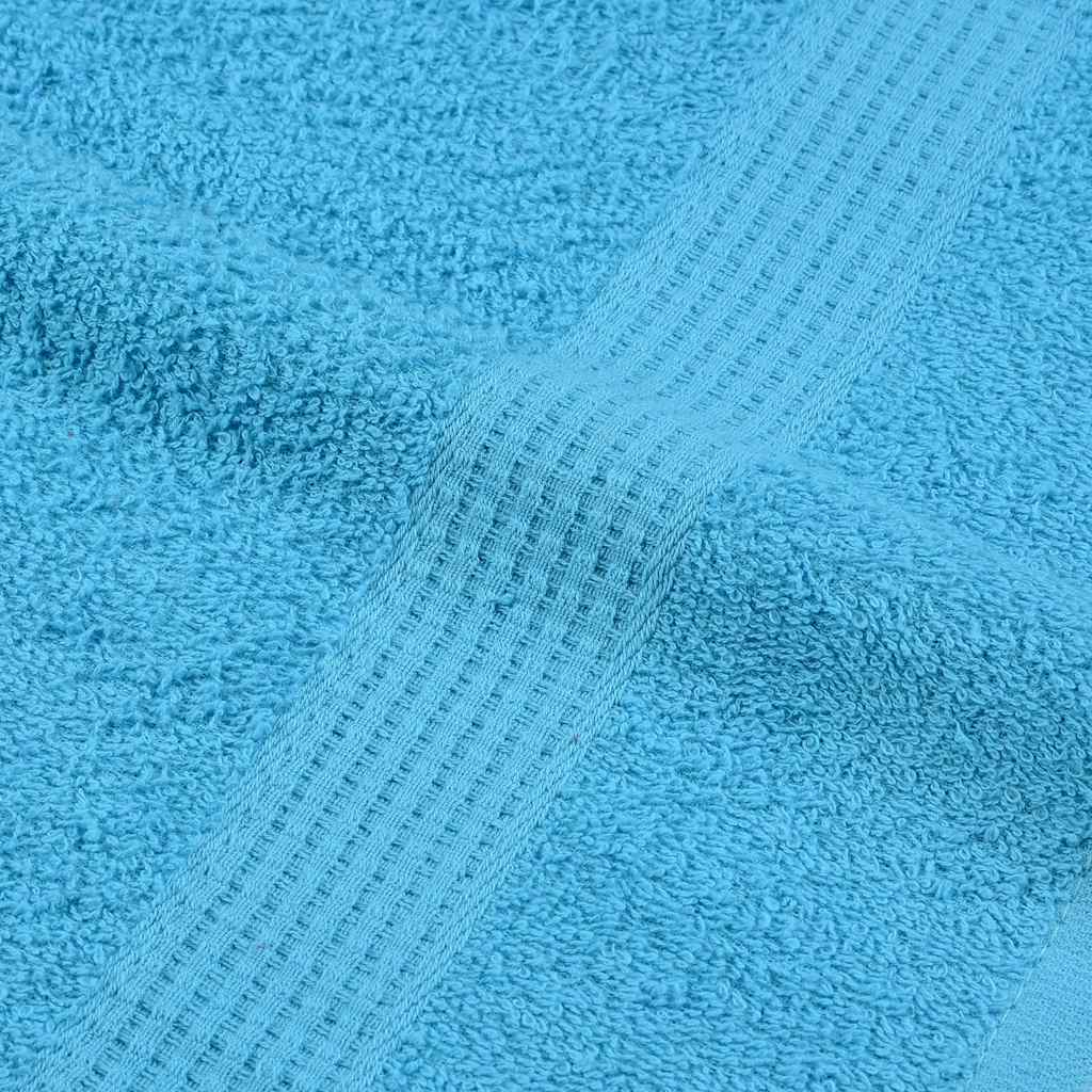 vidaXL Guest Towels 4 pcs Turquoise 30x50 cm 360 gsm 100% Cotton