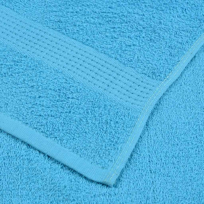 vidaXL Hand Towels "FROGN" 2 pcs Turquoise 50x100 cm 360 gsm