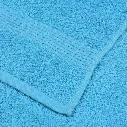 vidaXL Hand Towels "FROGN" 4 pcs Turquoise 50x100 cm 360 gsm