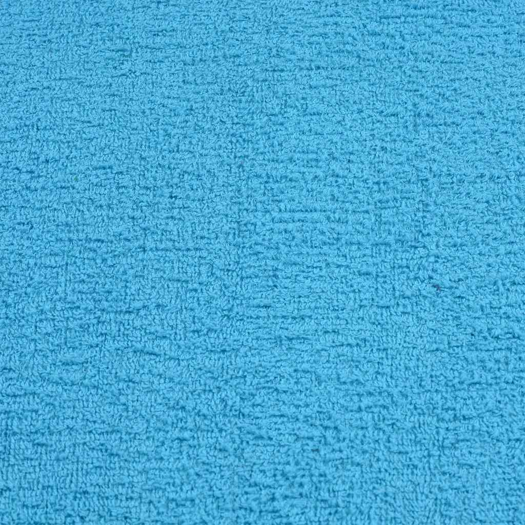 vidaXL Bath Towels "FROGN" 4 pcs Turquoise 100x150 cm 360 gsm