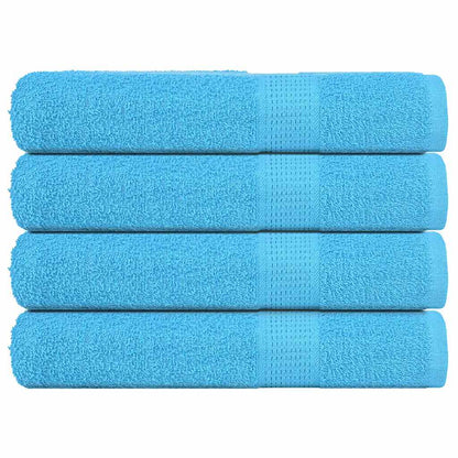 vidaXL Sauna Towels "FROGN" 4 pcs Turquoise 80x200 cm 360 gsm