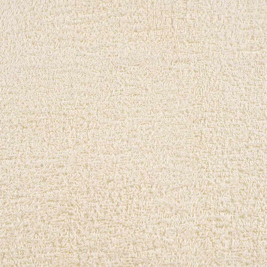 vidaXL Guest Towels "FROGN" 10 pcs Cream 30x50 cm 360 gsm