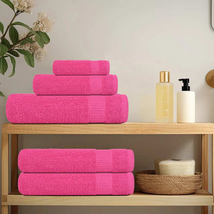 vidaXL Wash Towels "FROGN" 10 pcs Pink 30x30 cm 360 gsm