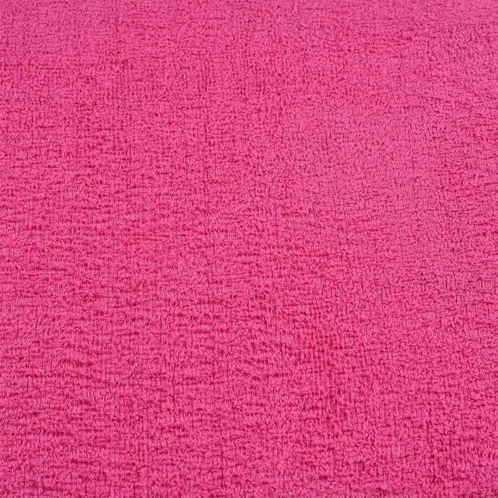 vidaXL Shower Towels "FROGN" 4 pcs Pink 70x140 cm 360 gsm