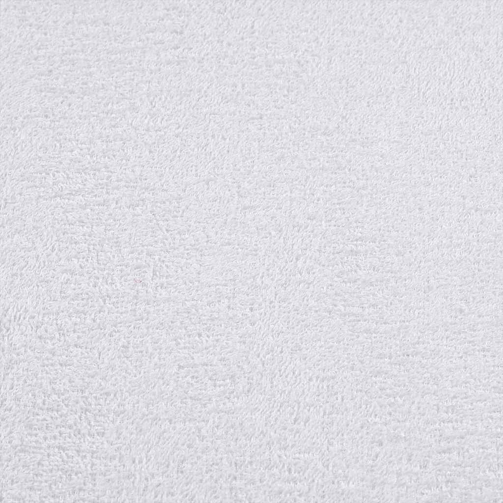 vidaXL 8 Piece Towel Set "FROGN" White 360 gsm