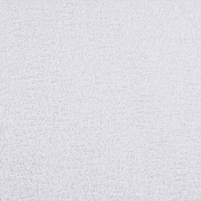 vidaXL 8 Piece Towel Set "FROGN" White 360 gsm