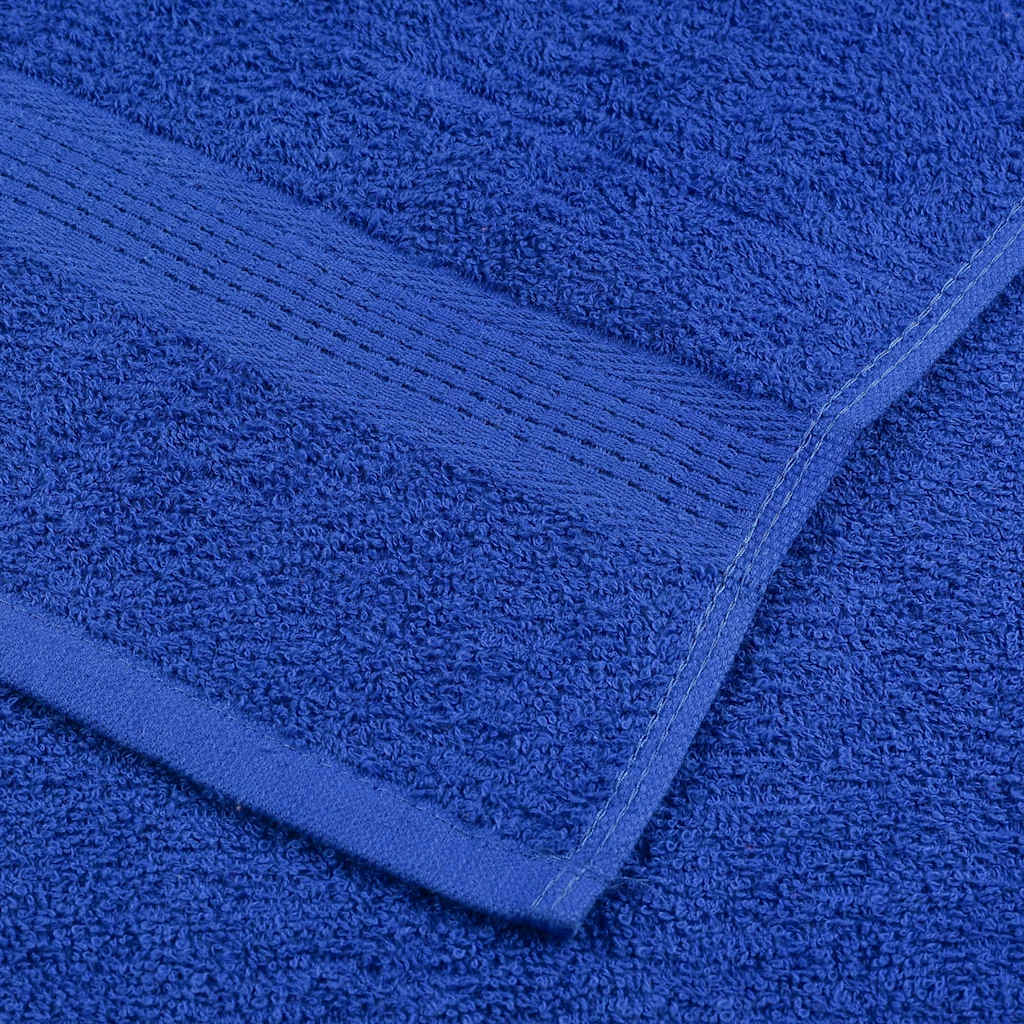 vidaXL 8 Piece Towel Set "FROGN" Blue 360 gsm