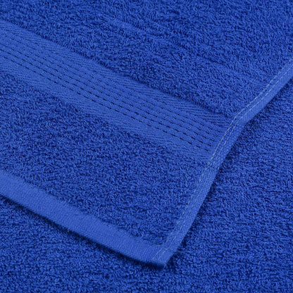 vidaXL 8 Piece Towel Set "FROGN" Blue 360 gsm