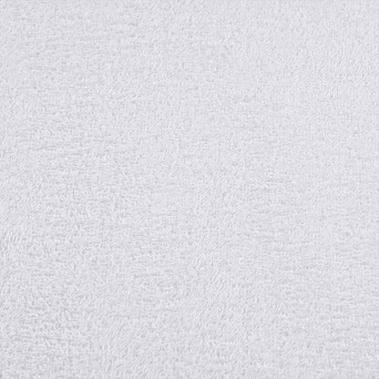 vidaXL 12 Piece Towel Set "FROGN" White 360 gsm