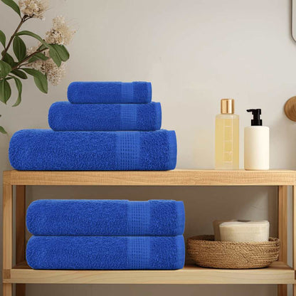 vidaXL 12 Piece Towel Set "FROGN" Blue 360 gsm