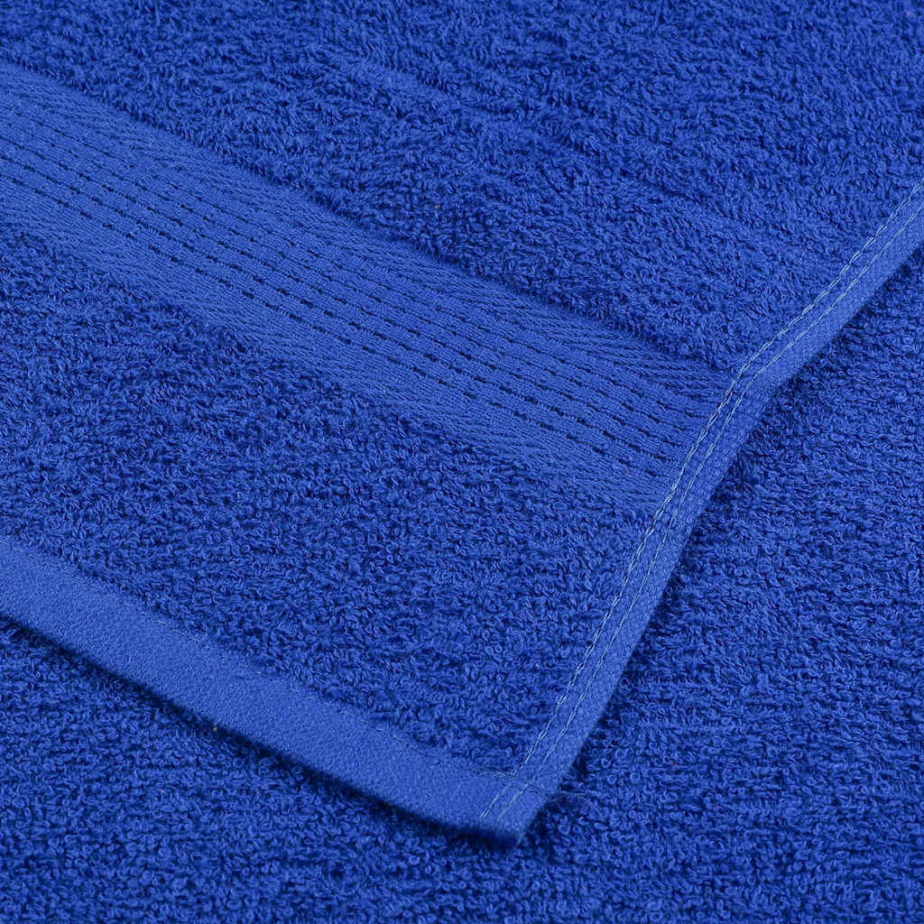 vidaXL 12 Piece Towel Set "FROGN" Blue 360 gsm