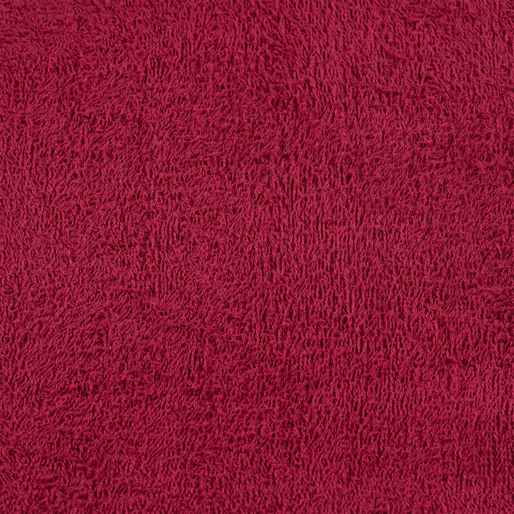 vidaXL 12 Piece Towel Set "FROGN" Bordeaux 360 gsm