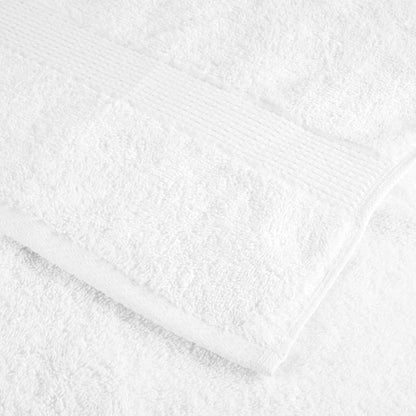 vidaXL Premium Wash Towels "SOLUND" 50 pcs White 30x30 cm 600 gsm