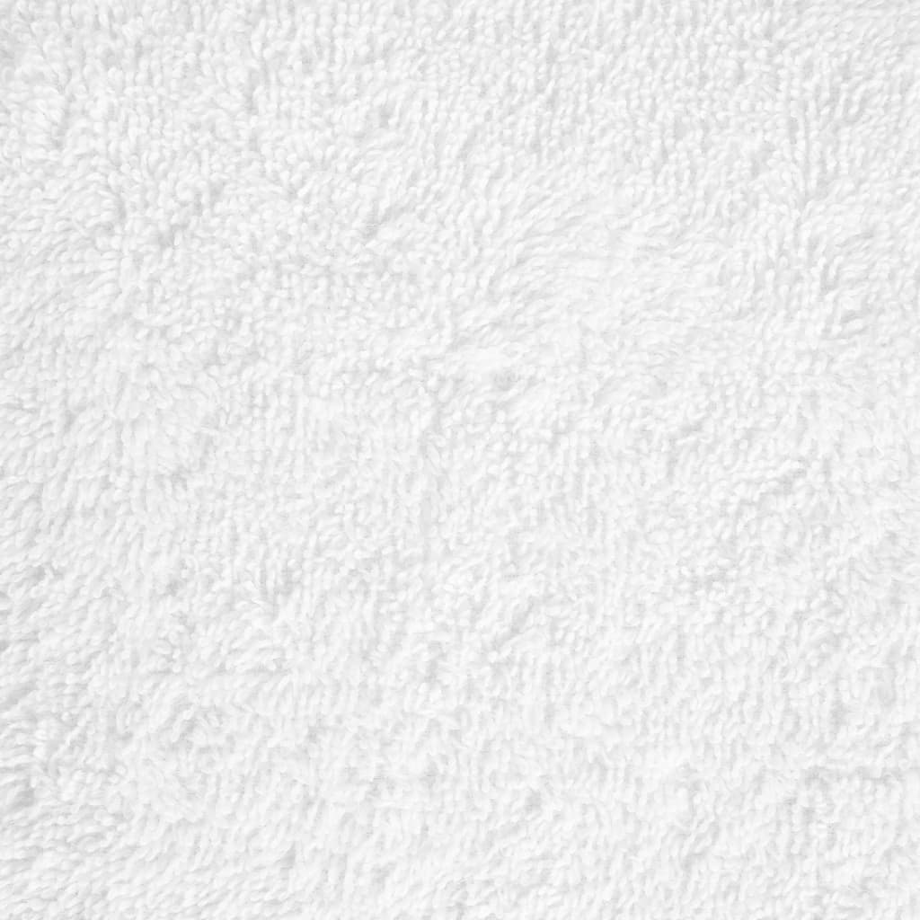 vidaXL Premium Hand Towels "SOLUND" 4 pcs White 50x100 cm 600 gsm