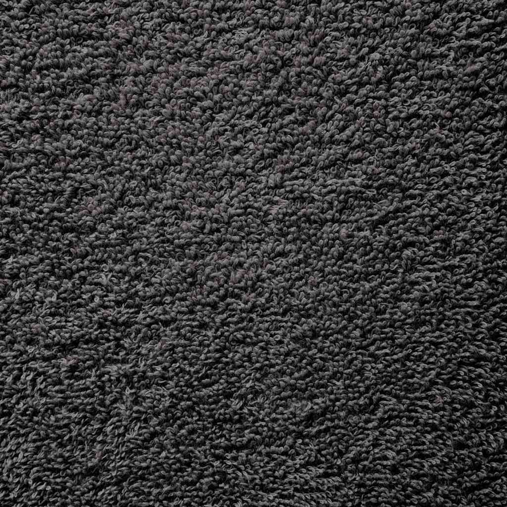 vidaXL Guest Towel SOLUND 4 pcs Anthracite 15 x 21 cm 550 gsm