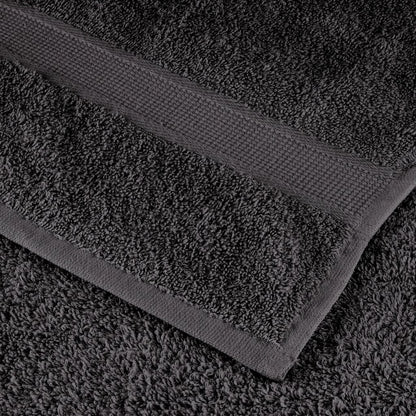 vidaXL Premium Towels "SOLUND" 4 pcs Anthracite 100x200 cm 600 gsm