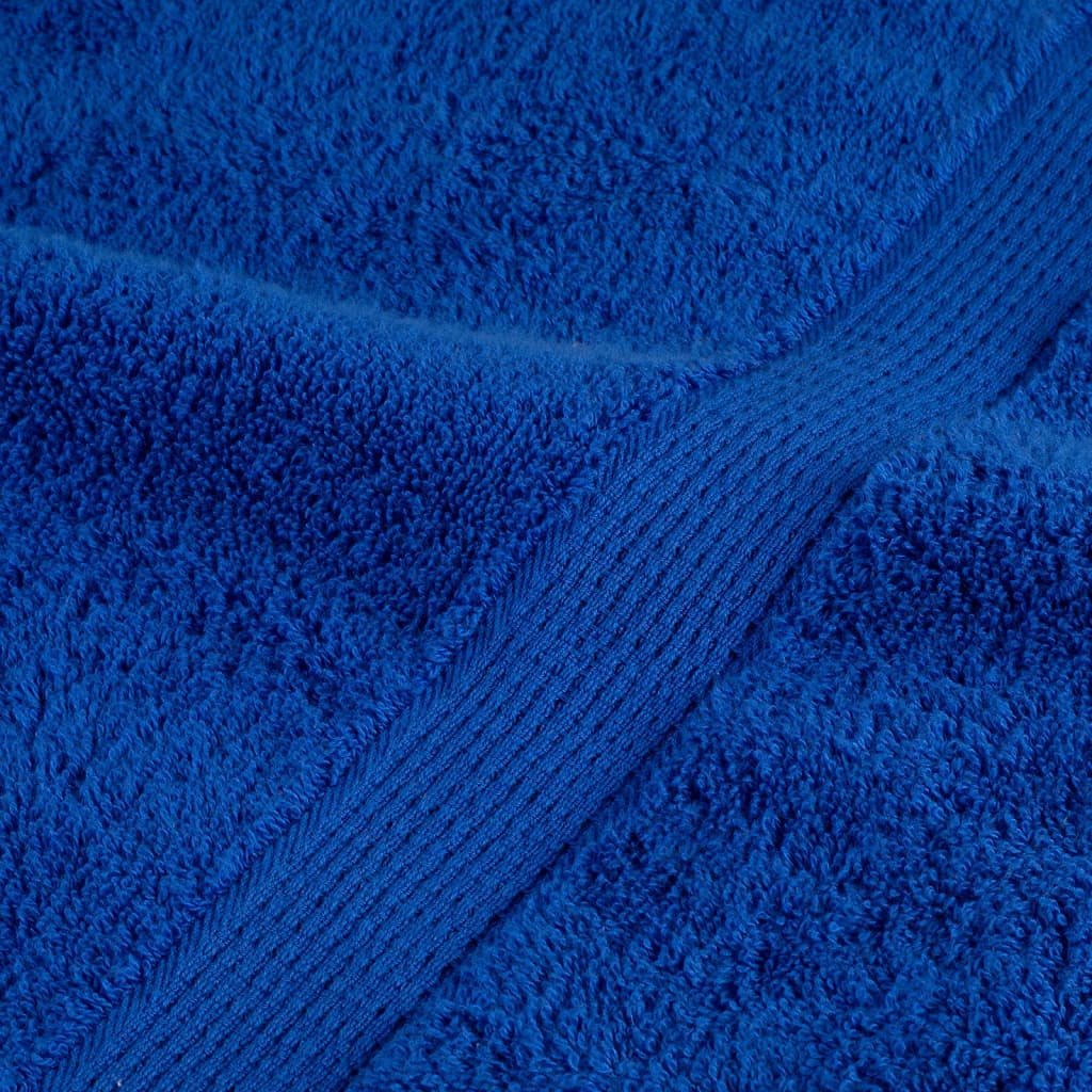 vidaXL Premium Wash Towels "SOLUND" 10 pcs Blue 30x30 cm 600 gsm