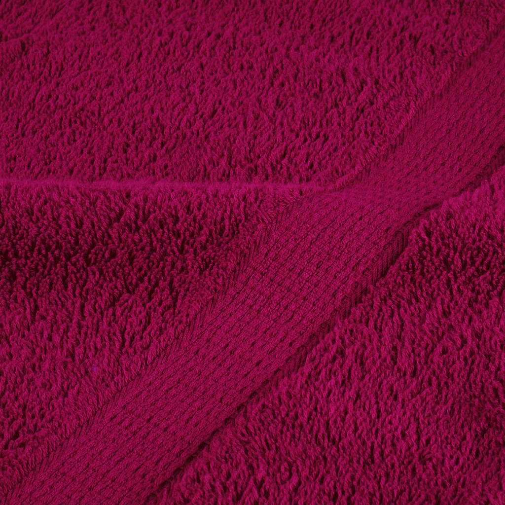vidaXL Premium Guest Towels "SOLUND" 4 pcs Bordeaux 30x50 cm 600 gsm