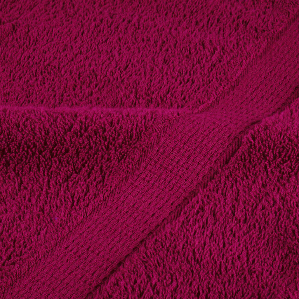 vidaXL Premium Hand Towels "SOLUND" 4 pcs Bordeaux 50x100 cm 600 gsm