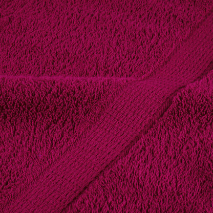 vidaXL Premium Hand Towels "SOLUND" 4 pcs Bordeaux 50x100 cm 600 gsm