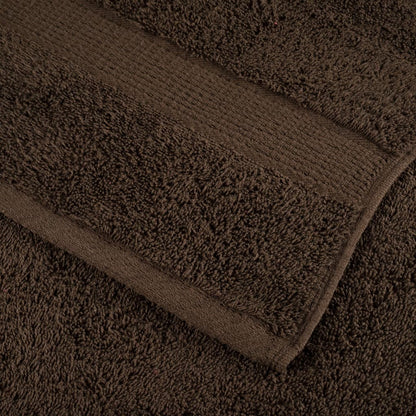vidaXL Premium Towels "SOLUND" 2 pcs Brown 100x200 cm 600 gsm