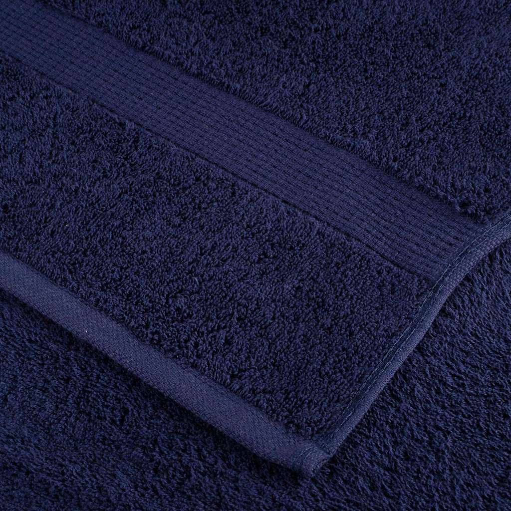 vidaXL Guest Towel SOLUND 10 pcs Navy Blue 15 x 21 cm 550 gsm