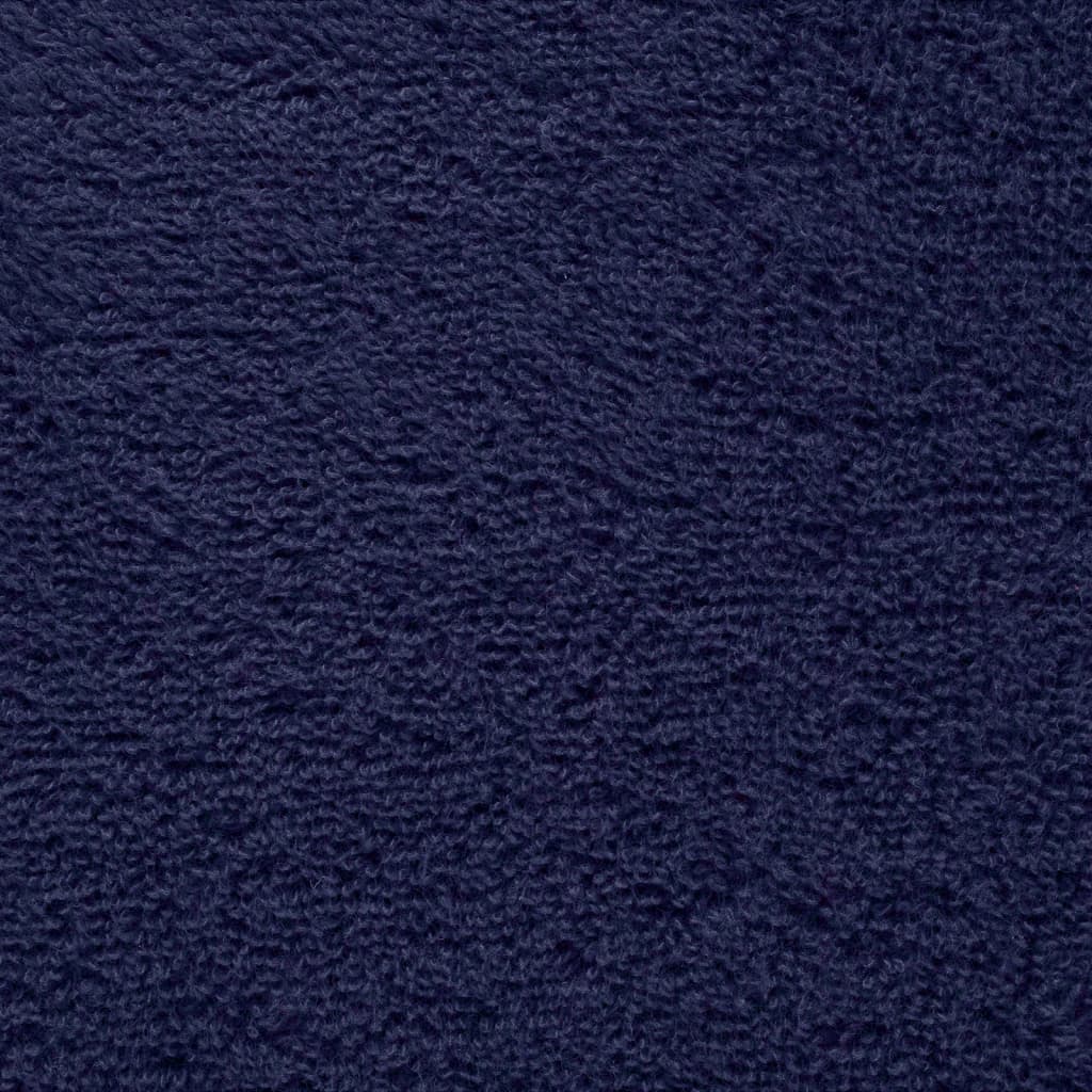 vidaXL Premium Towels "SOLUND" 4 pcs Navy Blue 100x200 cm 600 gsm