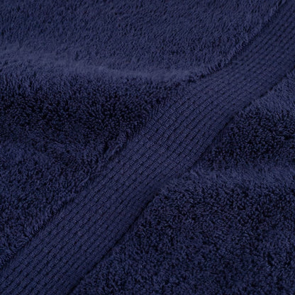 vidaXL Premium Towels "SOLUND" 4 pcs Navy Blue 100x200 cm 600 gsm