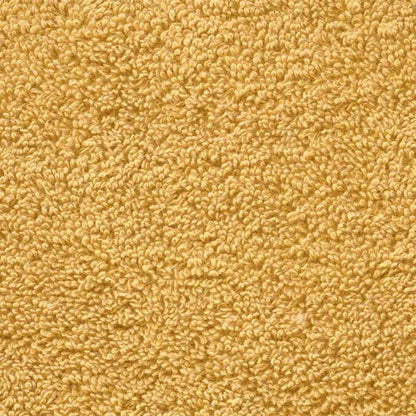 vidaXL Guest Towel SOLUND 2 pcs Gold 15 x 21 cm 550 gsm