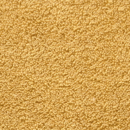 vidaXL Premium Guest Towels "SOLUND" 2 pcs Gold 30x50 cm 600 gsm