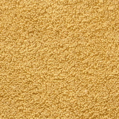 vidaXL Premium Guest Towels "SOLUND" 4 pcs Gold 30x50 cm 600 gsm