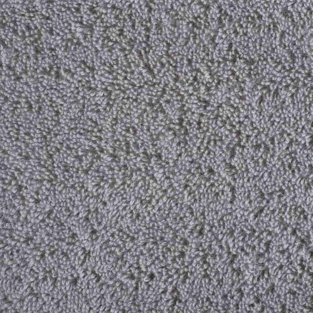 vidaXL Guest Towel SOLUND 10 pcs Grey 15 x 21 cm 550 gsm