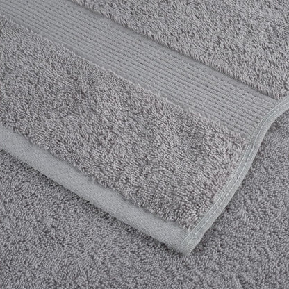 vidaXL Premium Bath Towels "SOLUND" 4 pcs Grey 100x150 cm 600 gsm