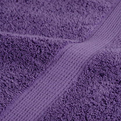 vidaXL Premium Wash Towels SOLUND 2 pcs Purple 30x30 cm 600 gsm