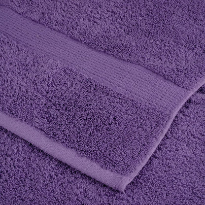 vidaXL Premium Guest Towels SOLUND 4 pcs Purple 30x50 cm 600 gsm