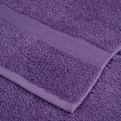 vidaXL Premium Shower Towels SOLUND 2 pcs Purple 70x140 cm 600 gsm